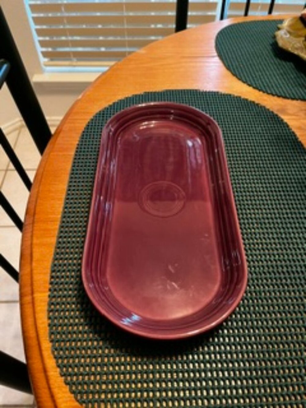 Heather Color: Fiesta Small Bread Tray or Oblong Serving Platter